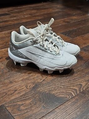 Nike White Vapor Fastflex Cleats